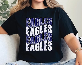Custom Mascot Comfort Colors Shirt, School Spirit Tee