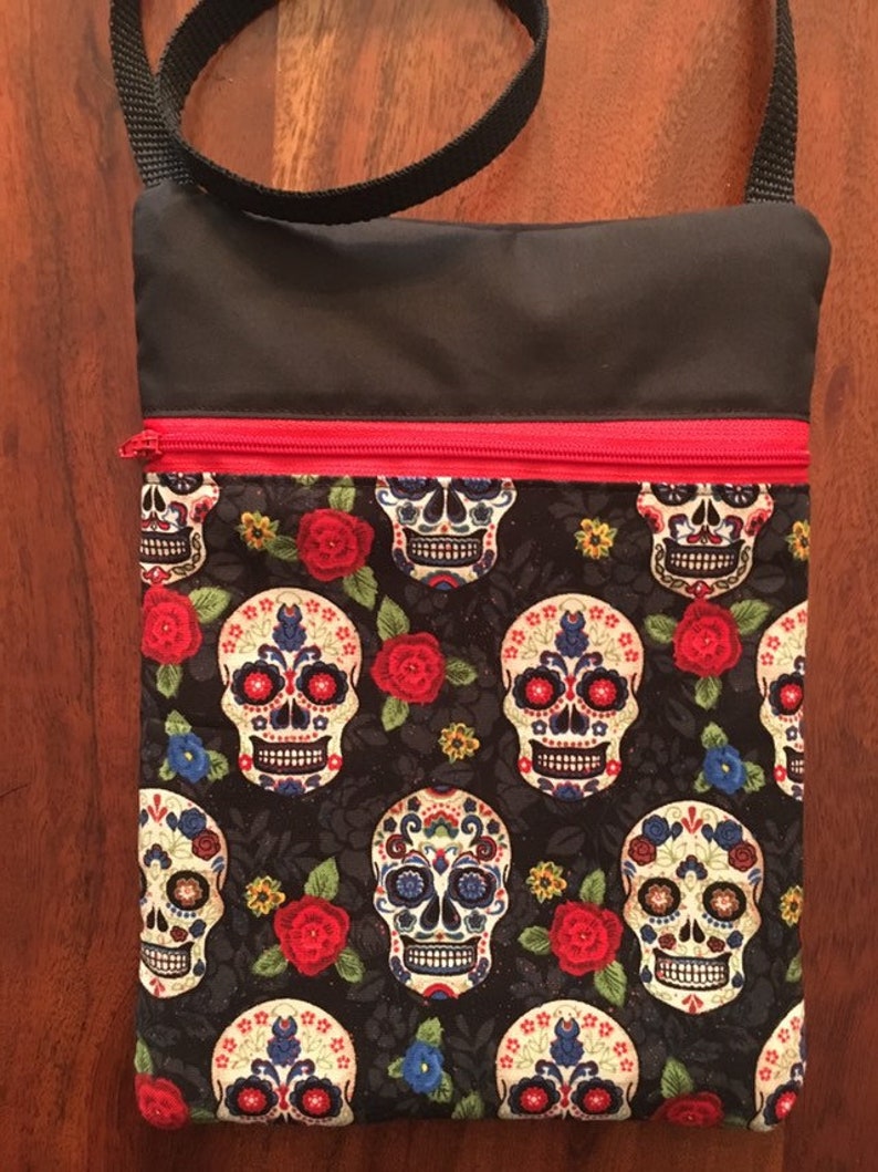 Sugar skull bag