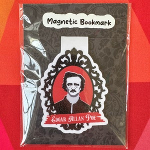 Edgar Allan Poe - Magnetic Bookmark