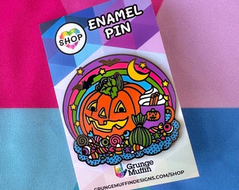 Halloween Candy - Enamel Pin