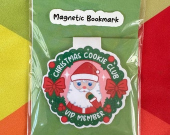 Christmas Cookie Club - Magnetic Bookmark