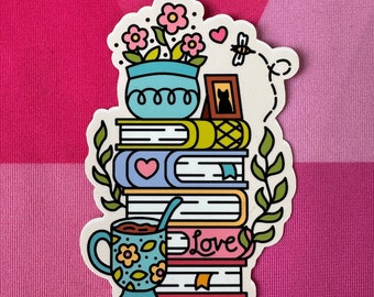 Beloved Books  - Vinyl Sticker