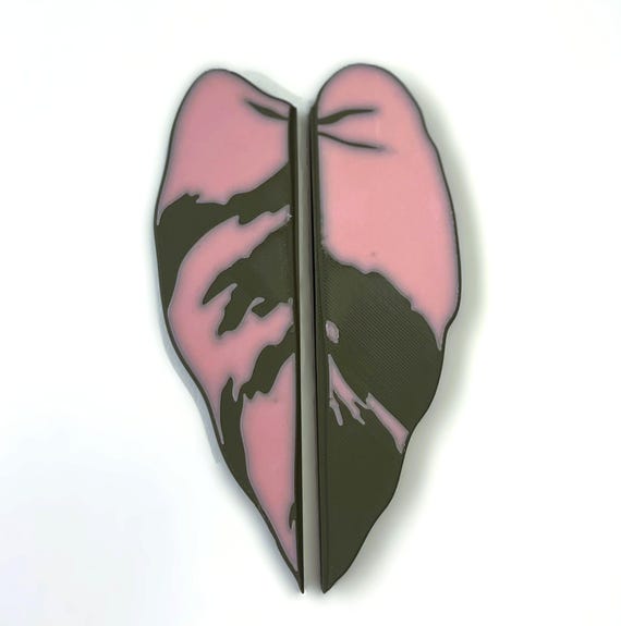 Pink Princess Philodendron IKEA Rudsta Handle Pulls - Etsy