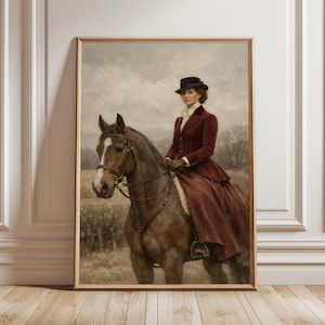 Porcelain Horse and Rider - Etsy