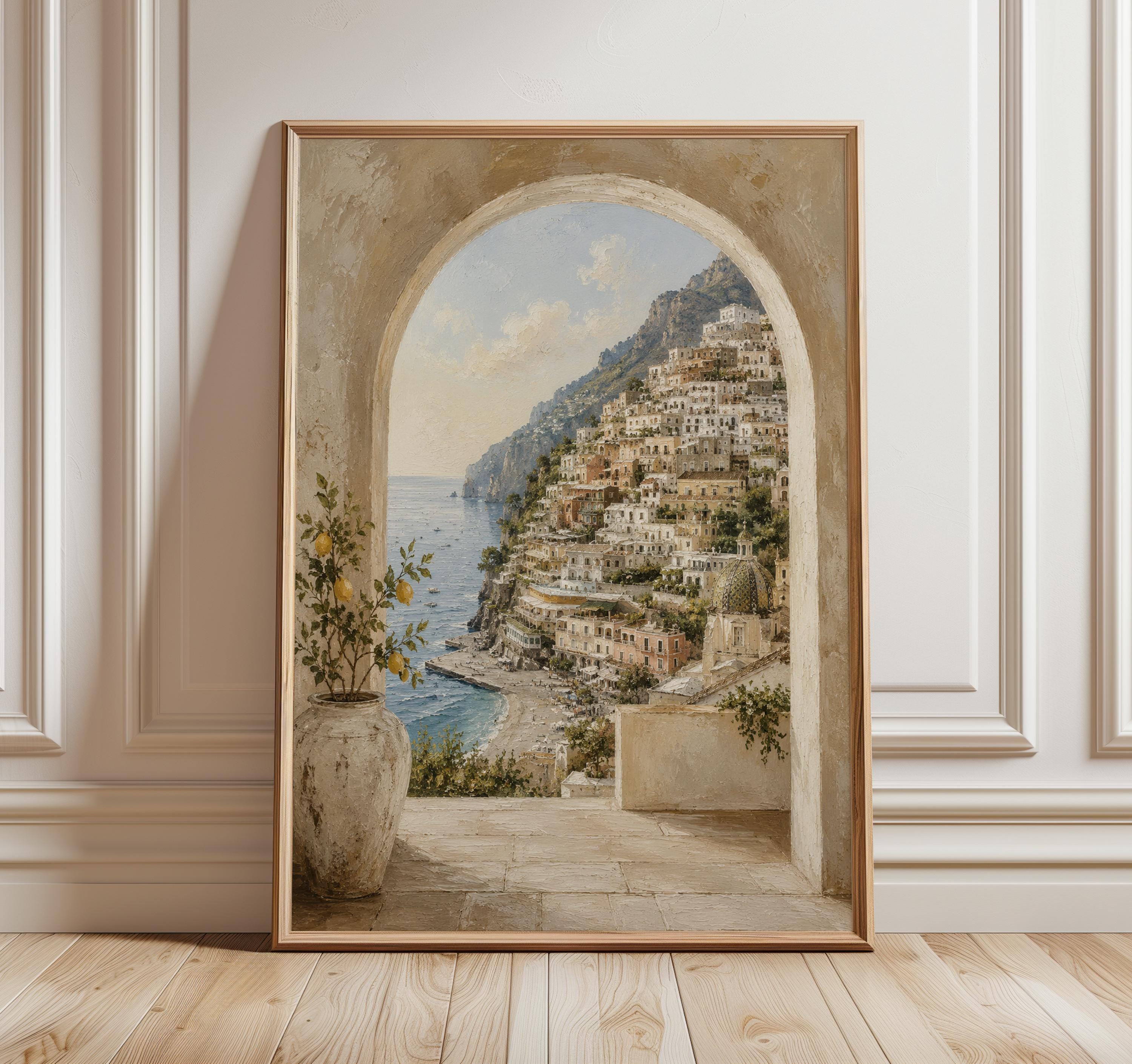 Positano painting - Etsy 日本