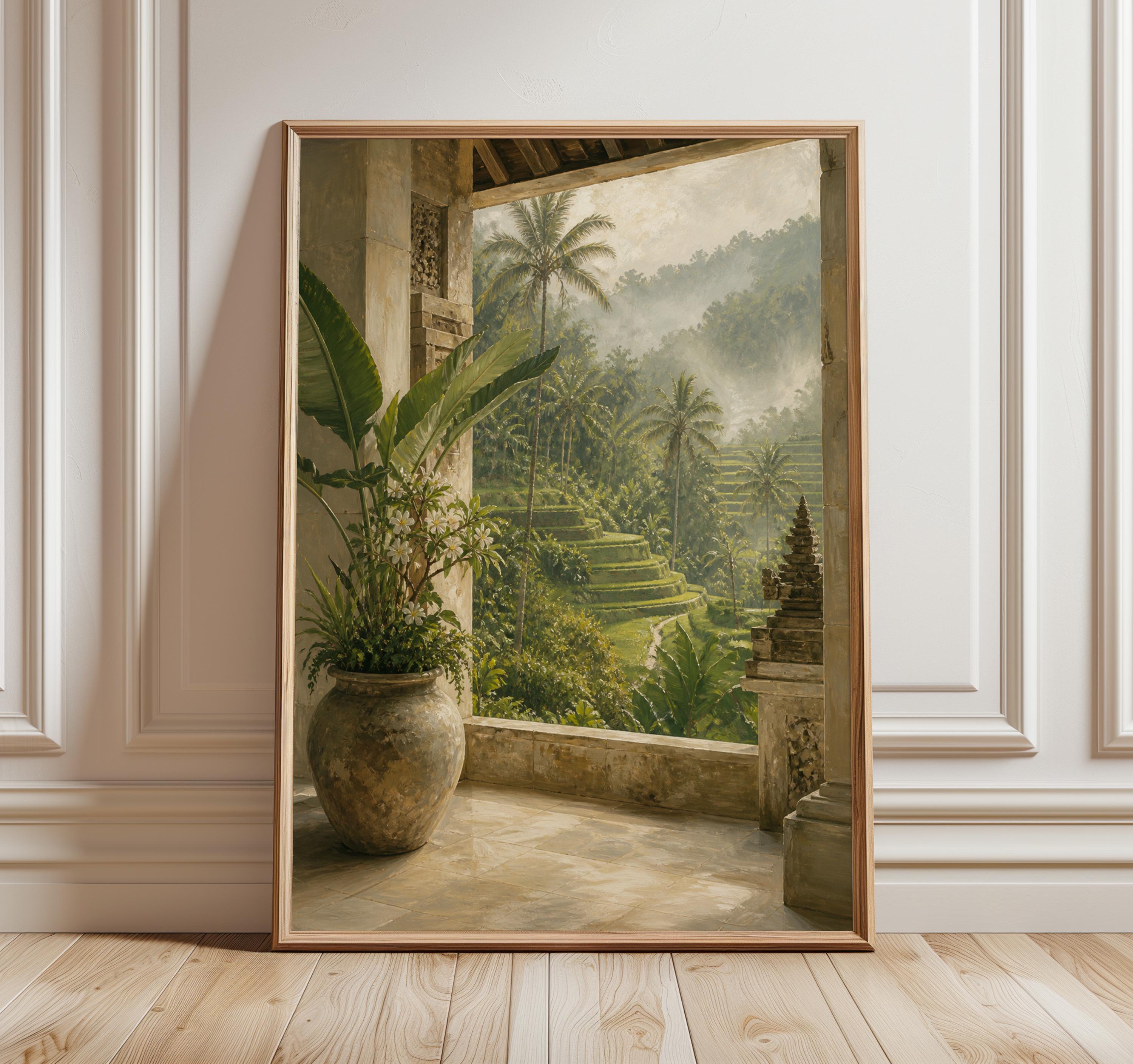 Indonesian Landscape Painting - Etsy