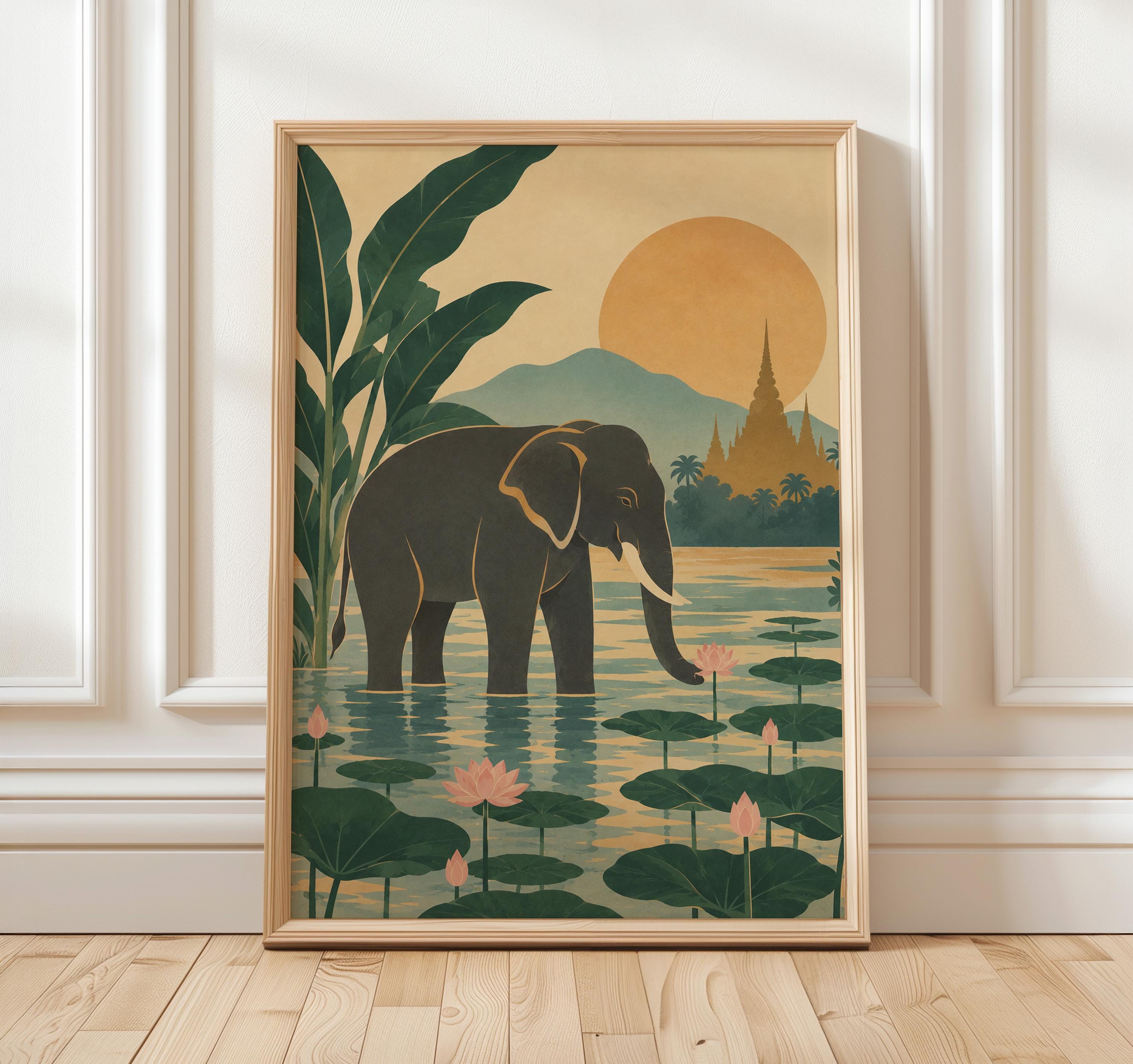 Thai Tapestry Wall Hanging - Etsy