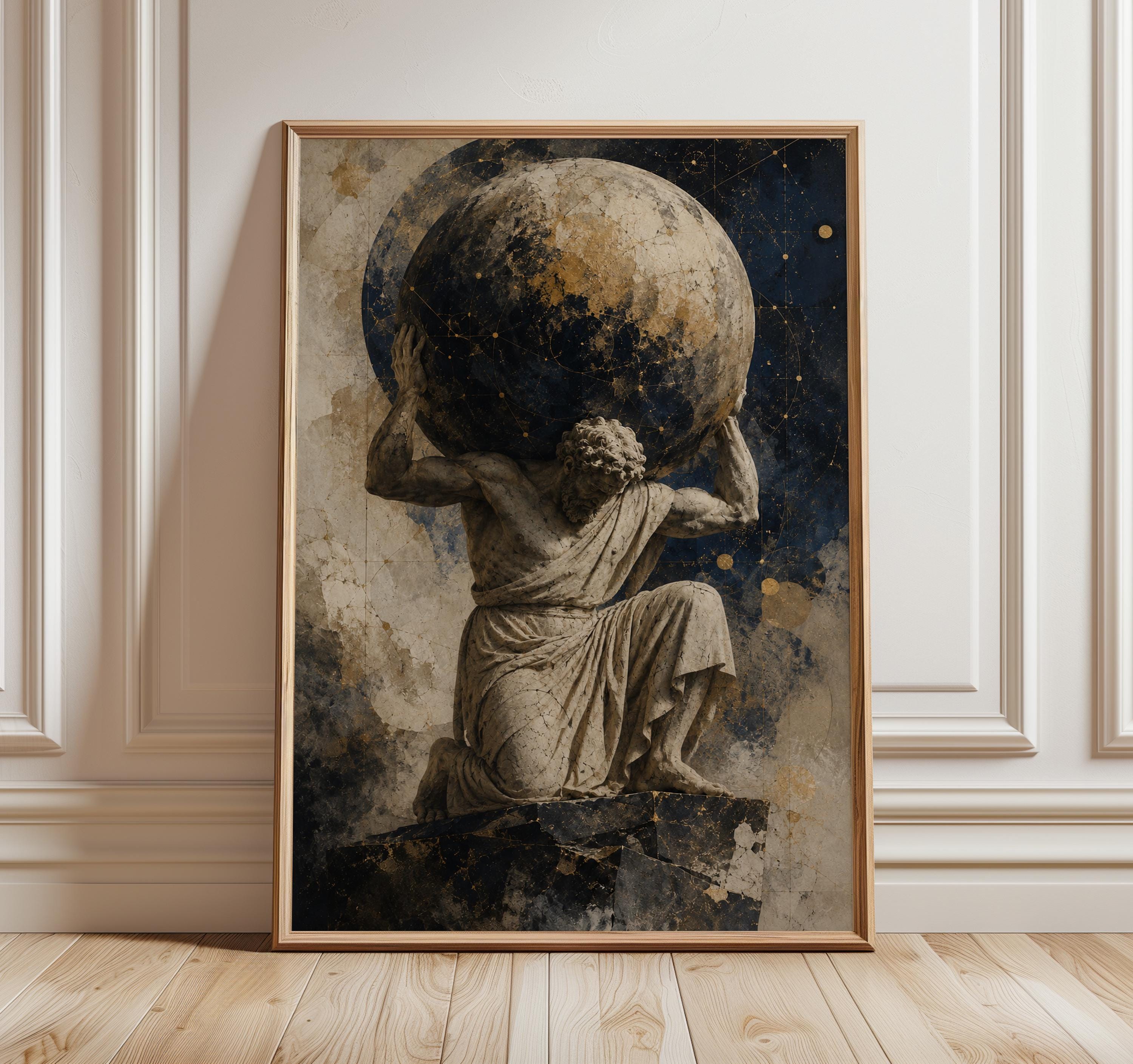 Atlas Artwork - Etsy