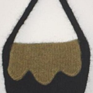 Die Jester-Hand stricken Gefilzte Handtasche Patternn PDF