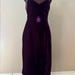 90s Purple Velvet Gown (S/M)