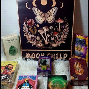 Assortment of Tarot,Oracle and Crystal Card Decks