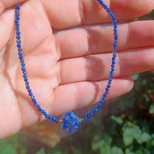 Sparkly Beautiful Lapis Lazuli Necklace