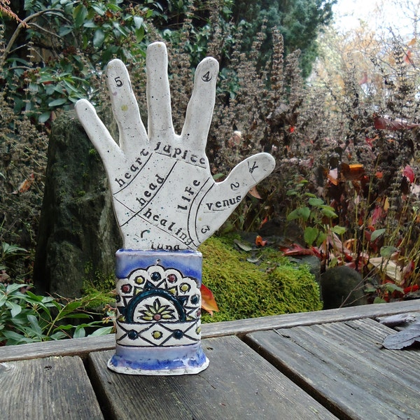 Porcelain Art Hand Carnival Fortune Telling - made to order