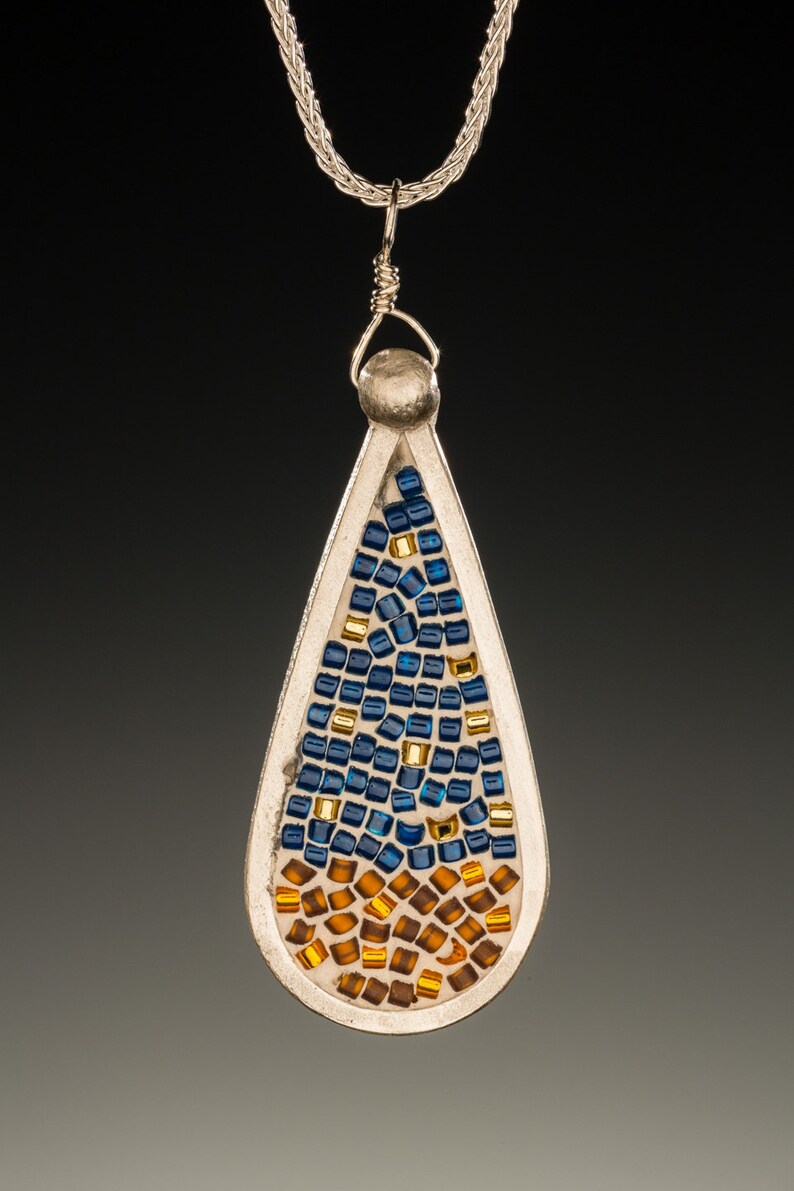 Micro Mosaic Pendants Micro Mosaic Jewelry Starry Sky Etsy