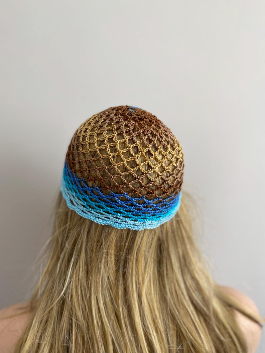 Crochet Mesh Hat: All Color Skull Cap, Netted Mesh Beanie, Handmade - Etsy