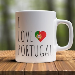 Portugal Gift Custom Mug Portugal Gift for Family Love Portugal Portuguese Mug Portuguese Pride Custom Mug Gift Portugal Souvenir