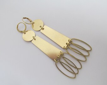 Brass Earrings