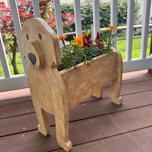 Personalisierte Holz Planter Box
