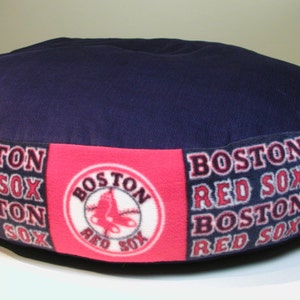 red sox dog bed