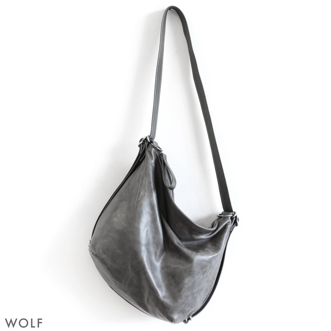 3-in-1 Hobo Pack adjustable backpack shoulder bag leather | Etsy