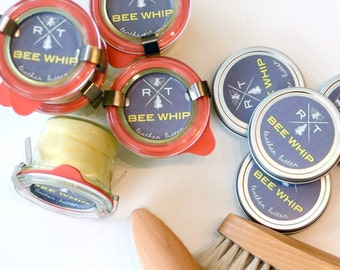 NEW  Leather Butter - fine BEESWAX conditioner from Rough & Tumble - select size