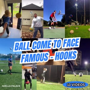 Viral Hooks Video Clips - 11 videos Download - Tiktok Hooks -Trending Videos - Ball come to face -Instagram Hooks -Scroll-Stopping Videos
