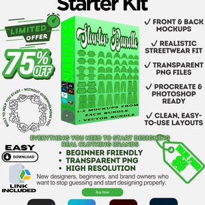 FREE Starter Bundle – Join Eternal8 Discord for Mockups, Vectors, Brushes & Starter Video
