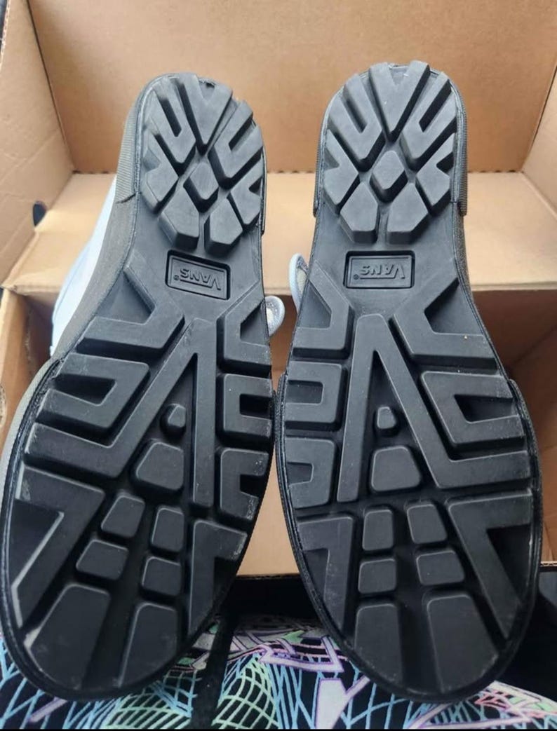Vans Tread Pattern Vans Marry Jane's - Etsy