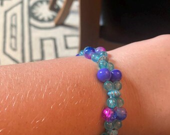 Mermaid beaded bracelet