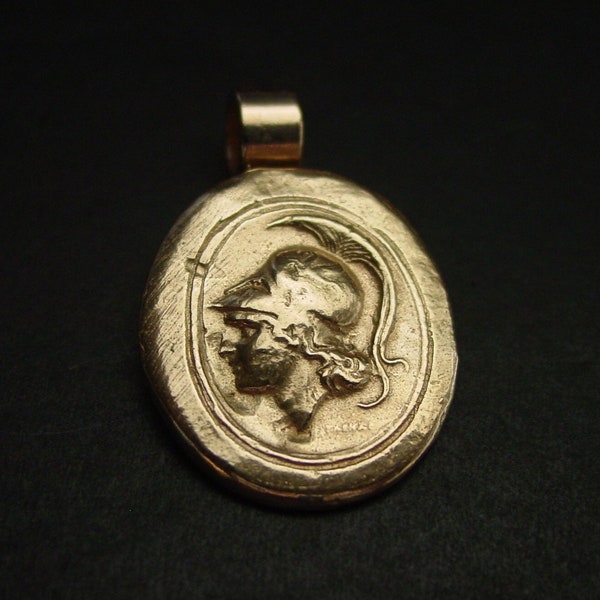 Ares God of War Pendant Necklace - Roman God Mars - Percy Jackson