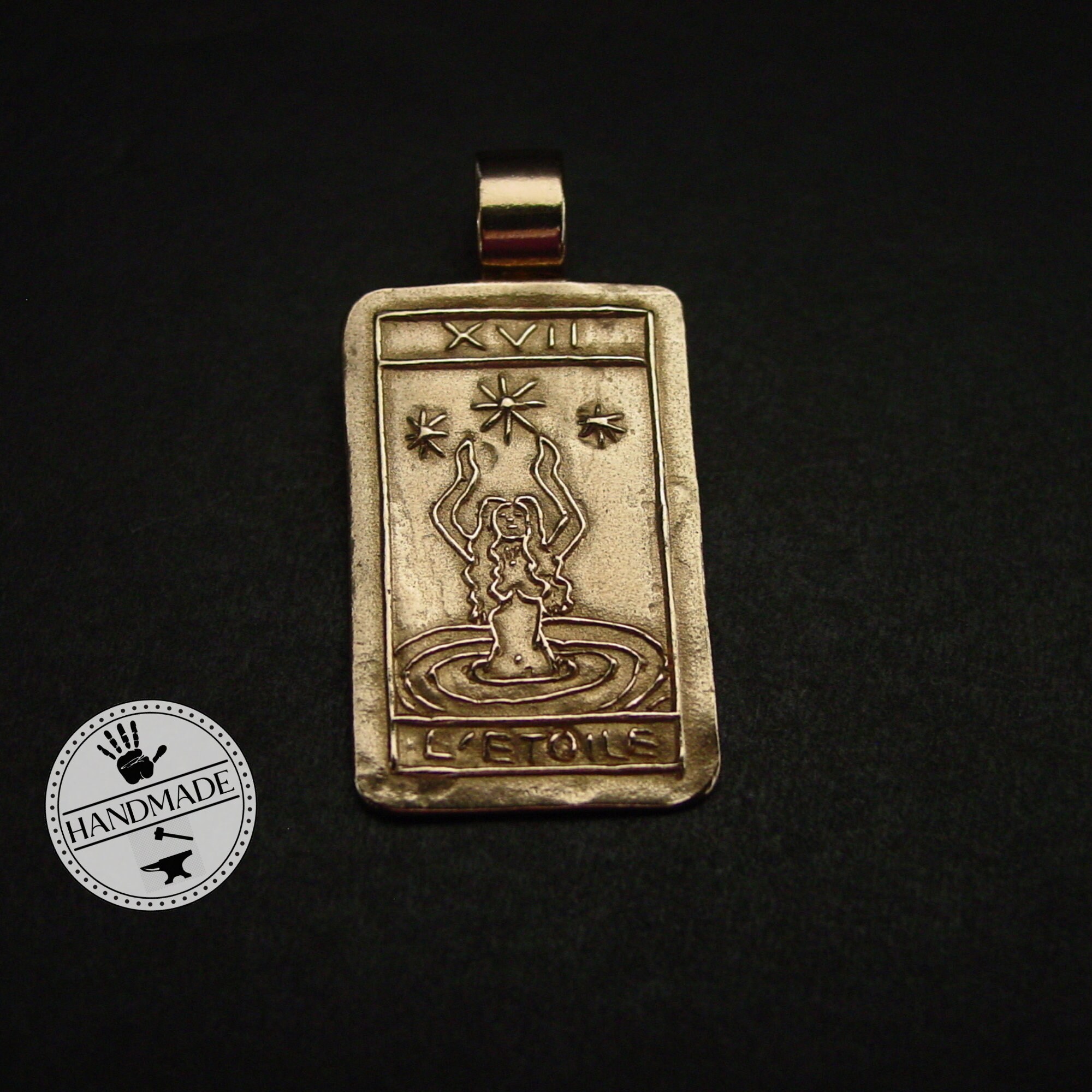 The Star Tarot Necklace L' Etoile Penny Dreadful - Etsy