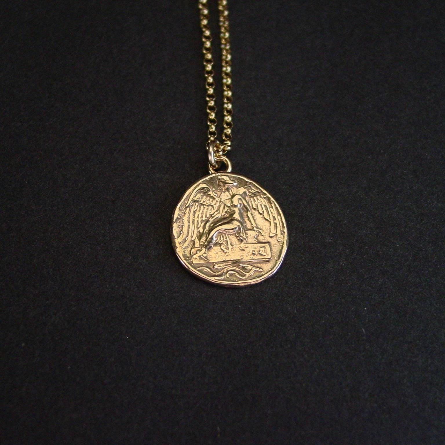 ミュージシャン GOD ONLY KNOWS COIN NECKLACE Virgo Coin Necklace