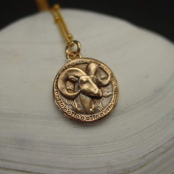 Aries Necklace - Etsy