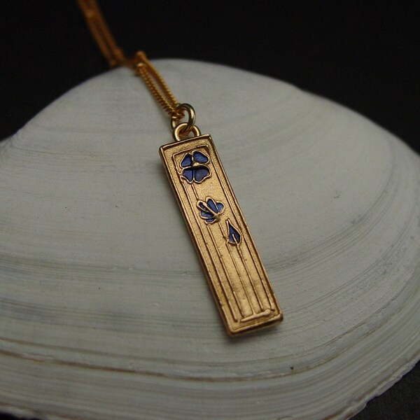 Art Deco Necklace Etsy