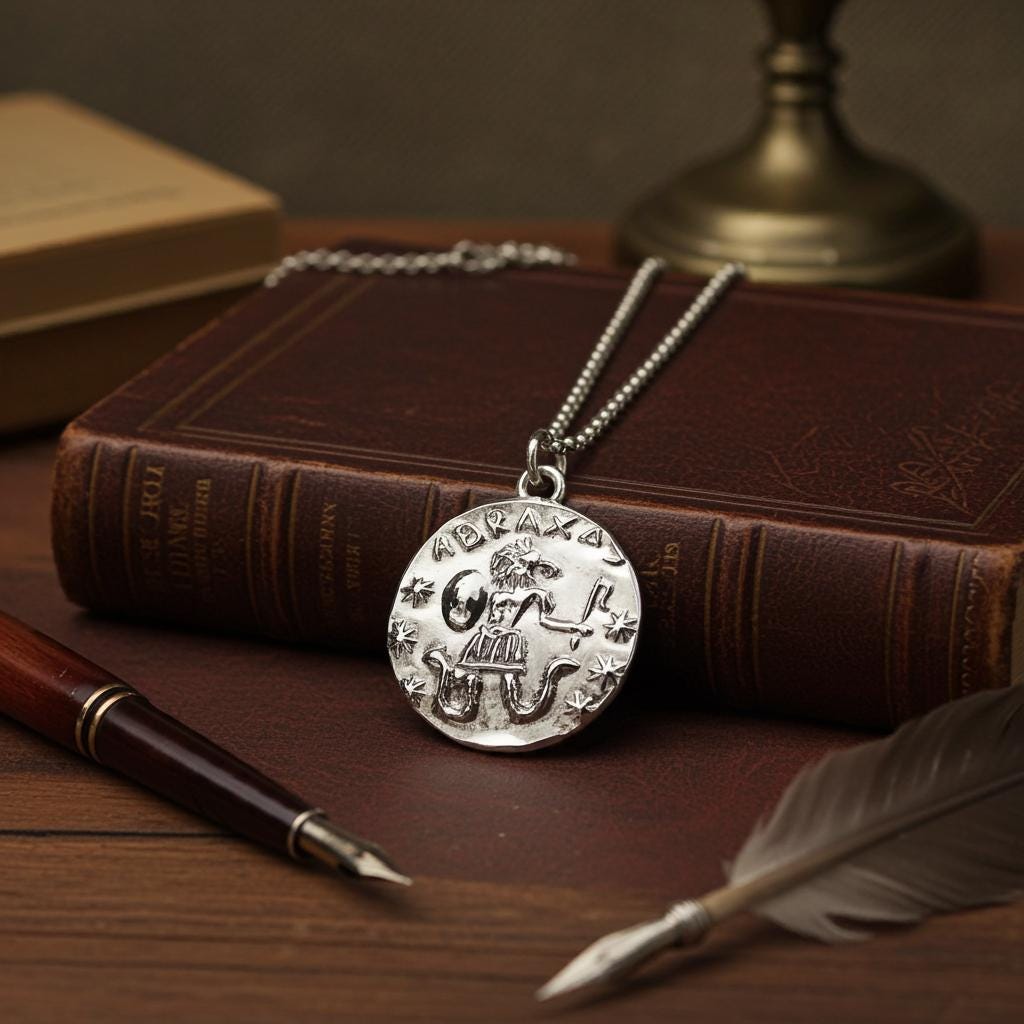 Öオーストリア軍？＊山のお守り＊ペンダント（実物） ブラスペンダント ゴールド 五鈷杵 厄除け ネックレス