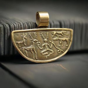 Cernunnos Pendant - Etsy