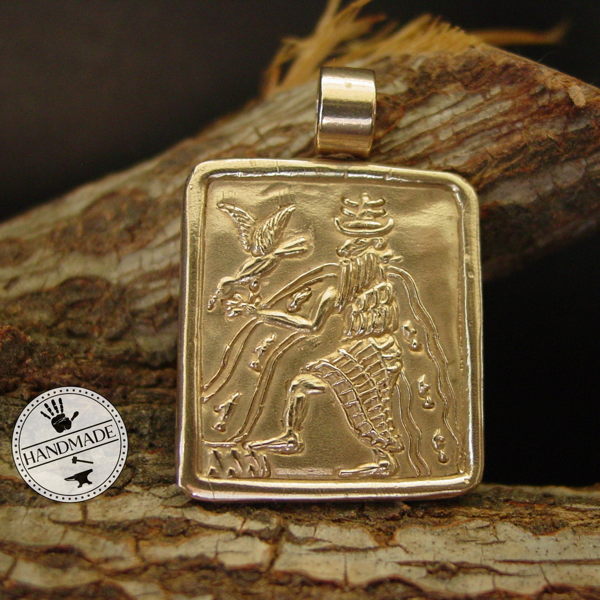 Enki Pendant Mesopotamia God of Creation Enki Necklace -  Portugal