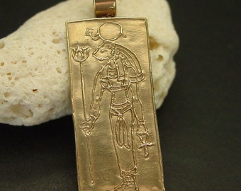 Sekhmet Pendant Necklace - Sekhmet Jewelry - Lioness Egyptian Goddess