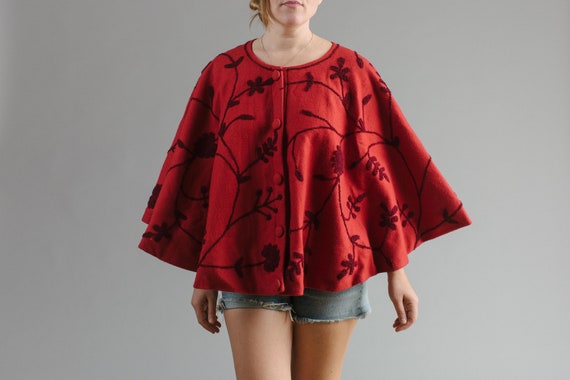 Scarlett Embroidered Poncho