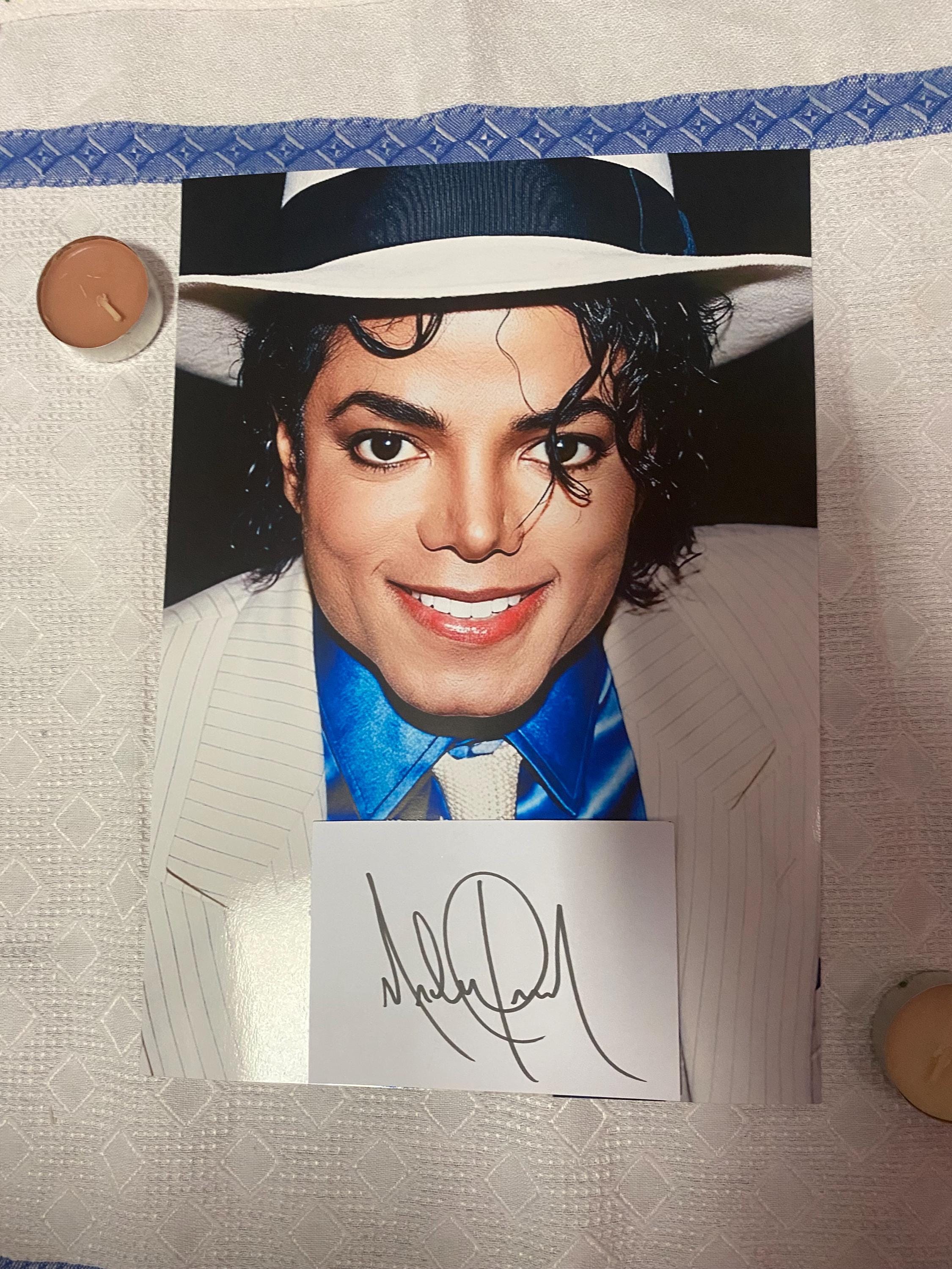 Michael jackson autograph - Etsy 日本
