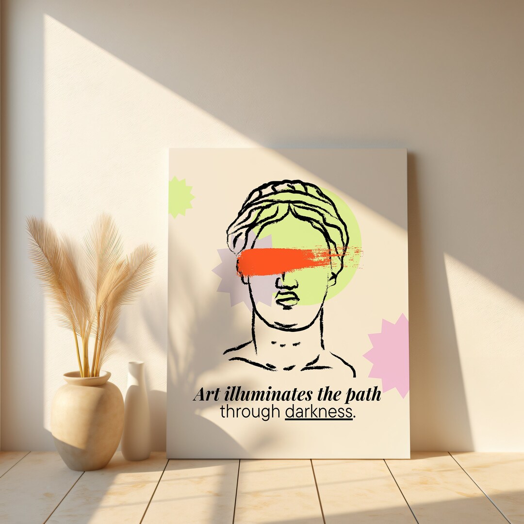 Illuminate Your Space With Enlightened Path - Classical Sculpture Art