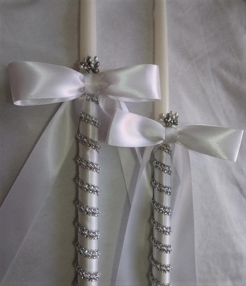 18 Greek Orthodox Candles Greek Wedding Candles Etsy
