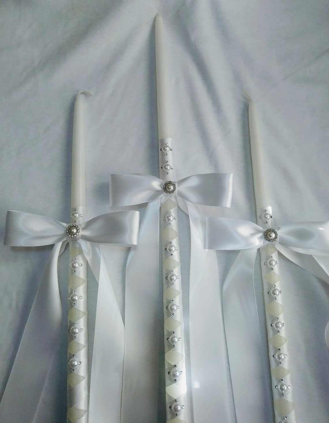 Greek Orthodox Baptism Candles Baptismal Candles Greece Etsy — free download