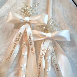 Personalized Text Add On for an existing order, Wedding Stefana, Wedding Lambathes, Baptism Candles or Stefanothiki Crown Case