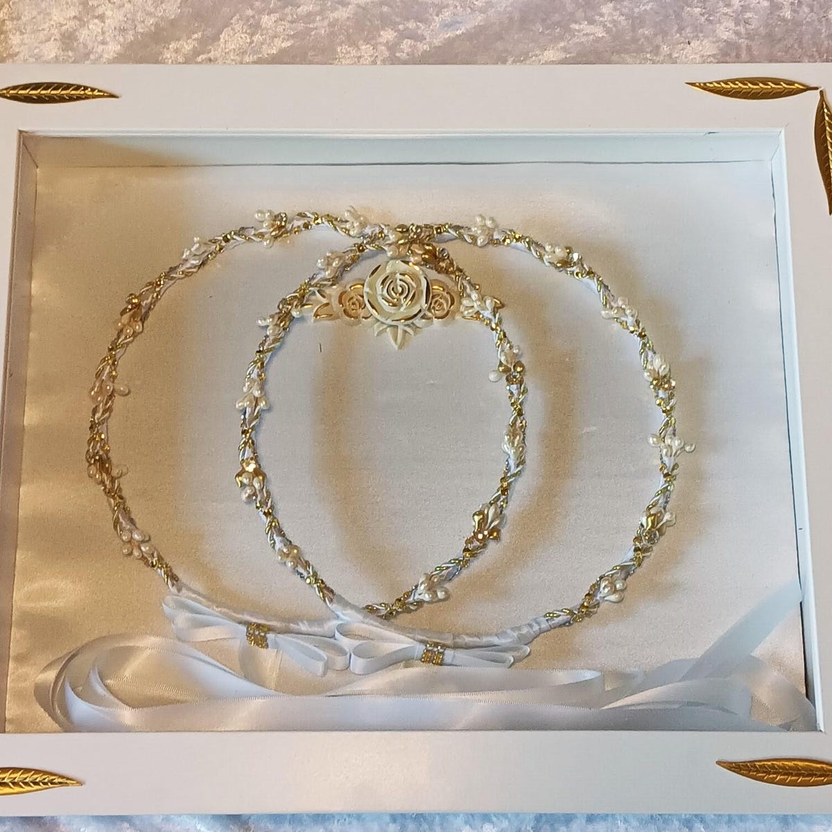 Stefanothiki, Large Stefana Crown Case, Modern Stefanothiki, Greek Stefana Display Box, Personalized Option, Greek Wedding Gift, Στεφανοθήκη - Etsy