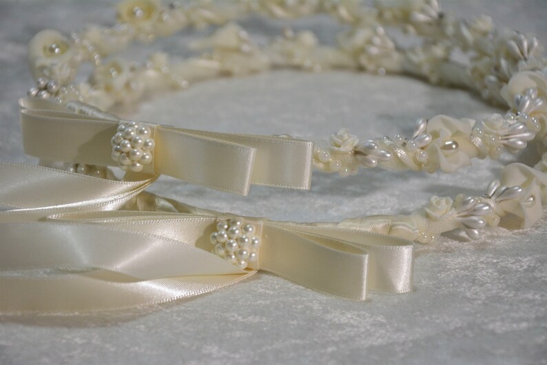 Lambades Calla Lily Stefana Stefana Crown Wedding Candle Set Wedding Lambathes Koumbara Greece Stefana Orthodox Wedding Crown