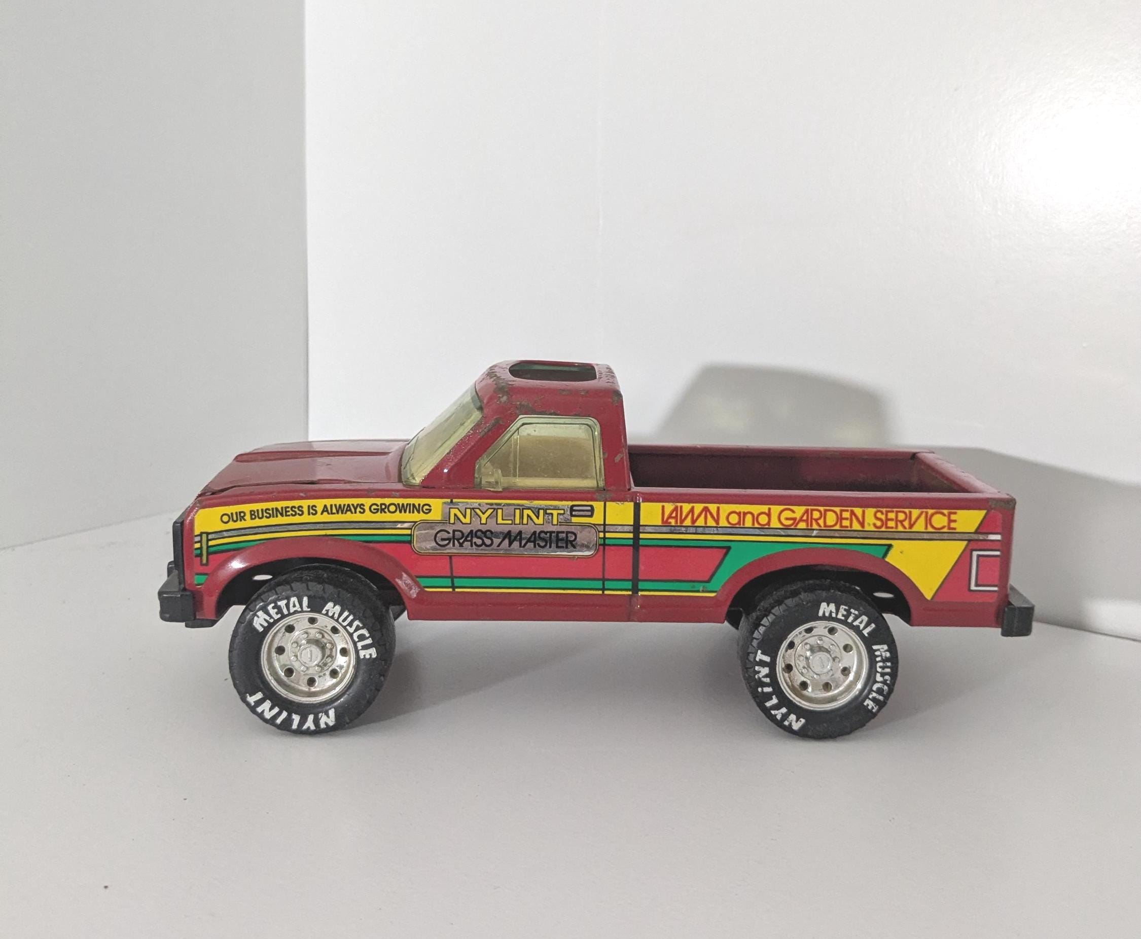 Nylint Metal Muscle Landscaping Truck: Grass Master Series - Etsy