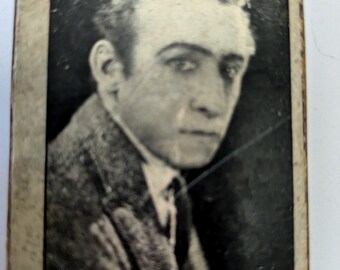 Old Matchbox Cuba or Spain Hollywood Promotion Raymond Hatton Jane Winton 1930s