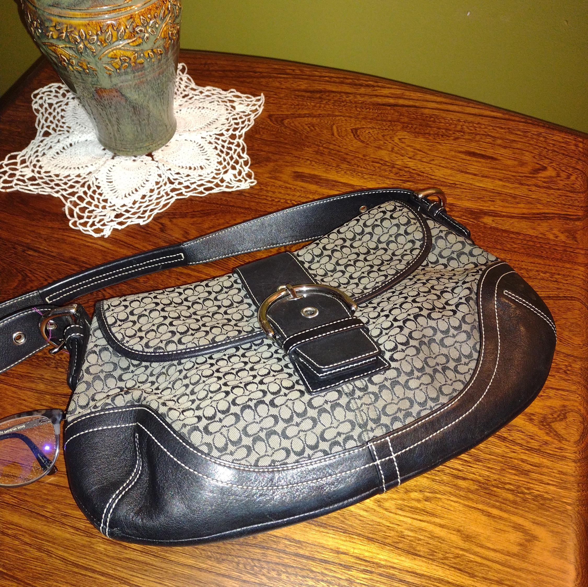 Coach Soho Hobo - Etsy Coach Soho Hobo - Etsy