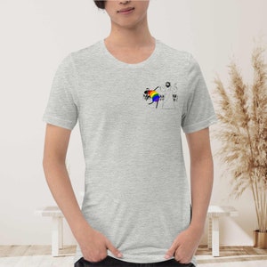 Queer Christian Shirt Cute Tee Pride Month Shirt Jesus T Shirt image 6